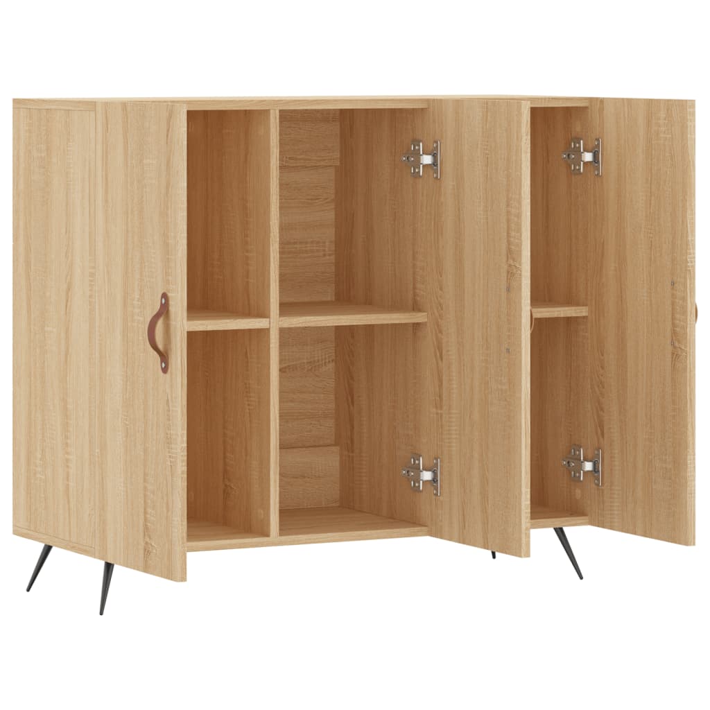 Komoda boja hrasta sonome 90x34x80 cm od konstruiranog drva