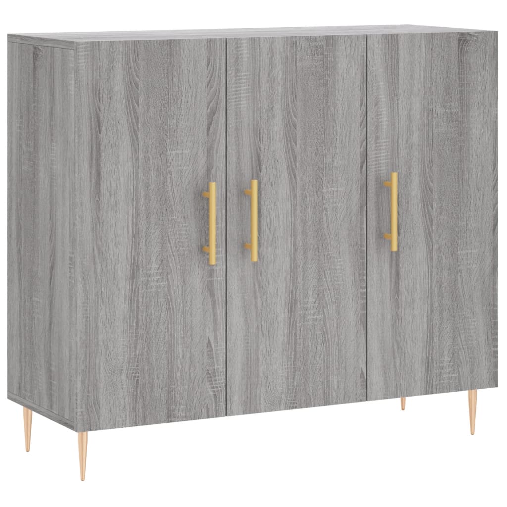 Komoda boja hrasta sonome 90 x 34 x 80 cm konstruirano drvo