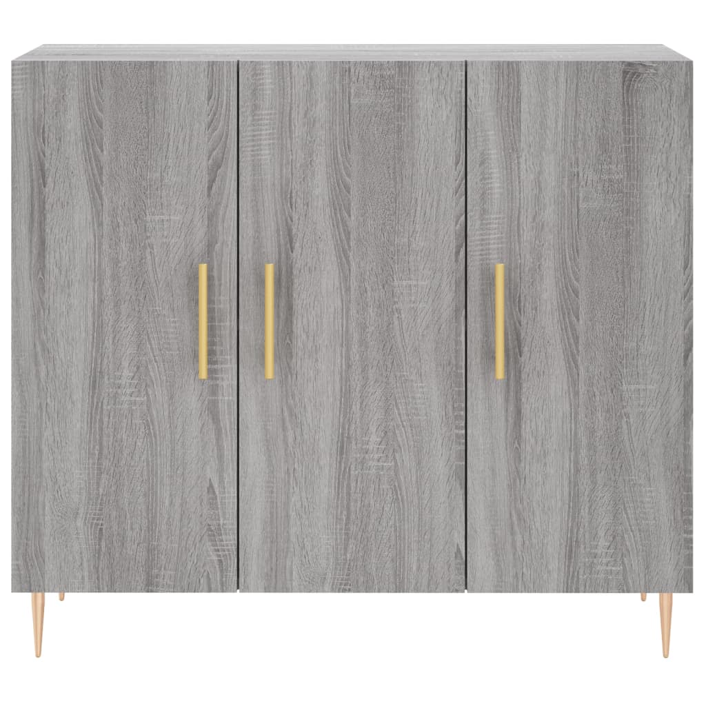 Komoda boja hrasta sonome 90 x 34 x 80 cm konstruirano drvo