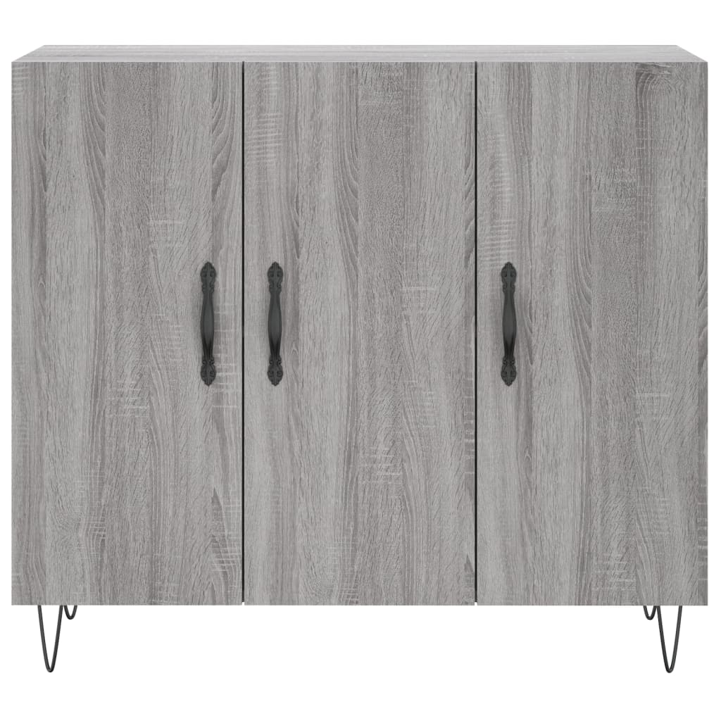 Komoda boja hrasta sonome 90 x 34 x 80 cm konstruirano drvo