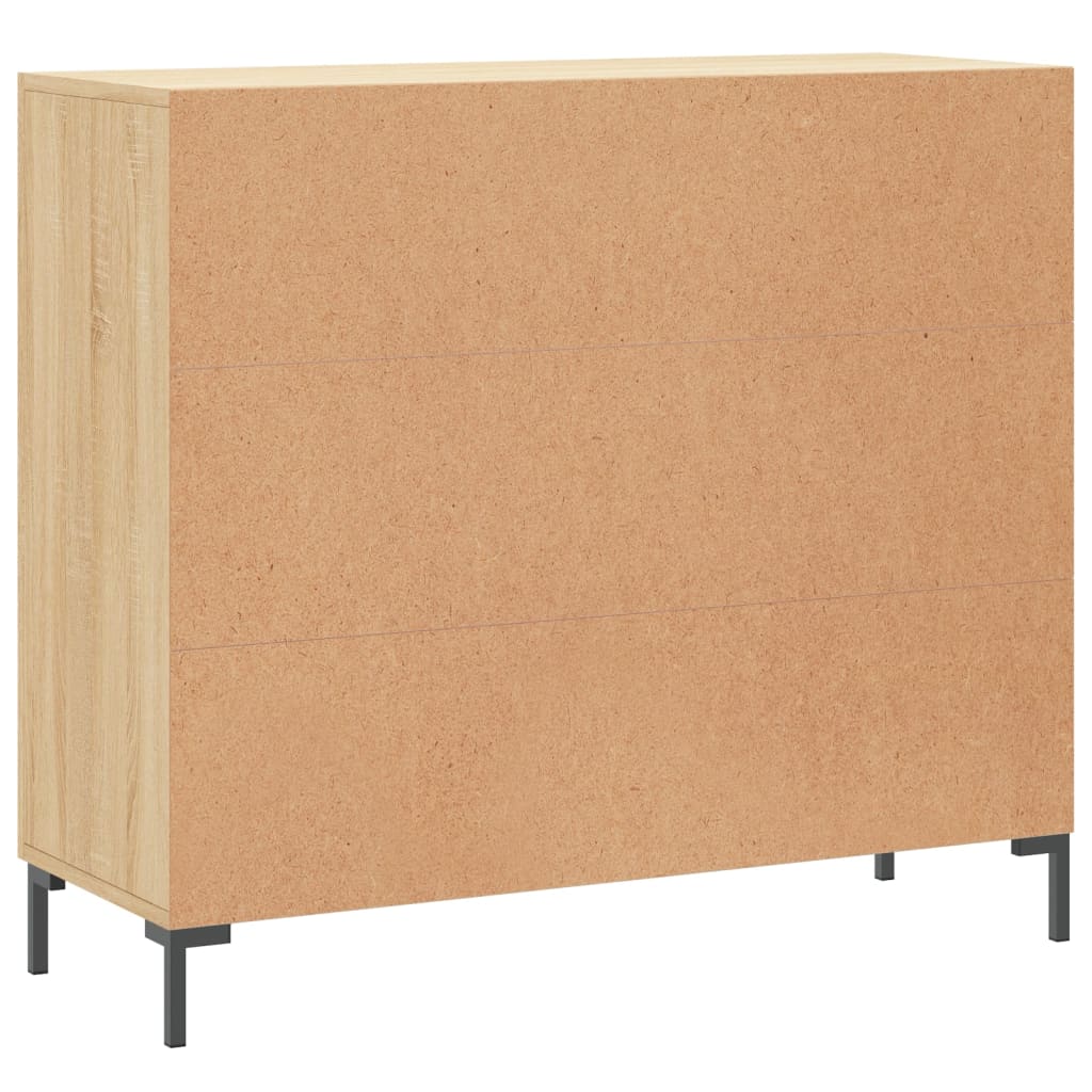 Komoda boja hrasta sonome 90x34x80 cm od konstruiranog drva