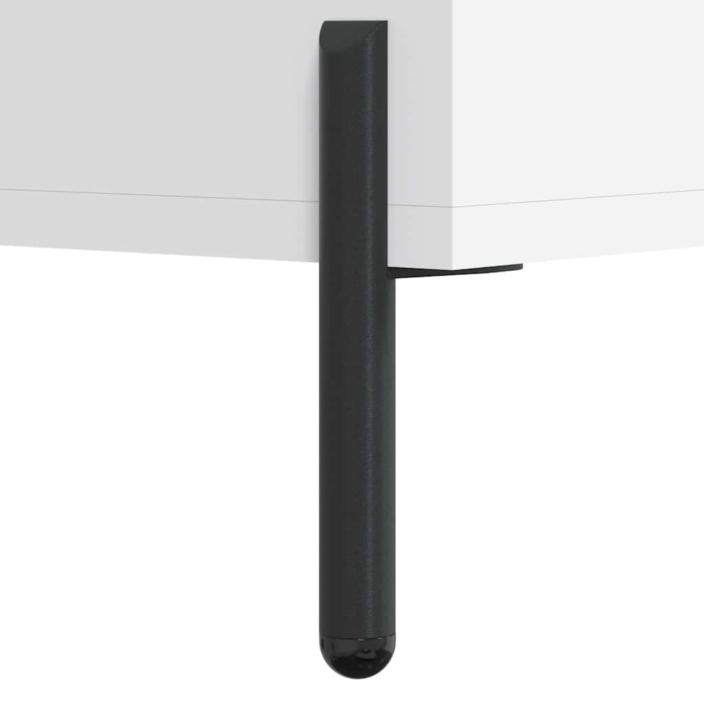 Komoda bijela 90x34x80 cm od konstruiranog drva