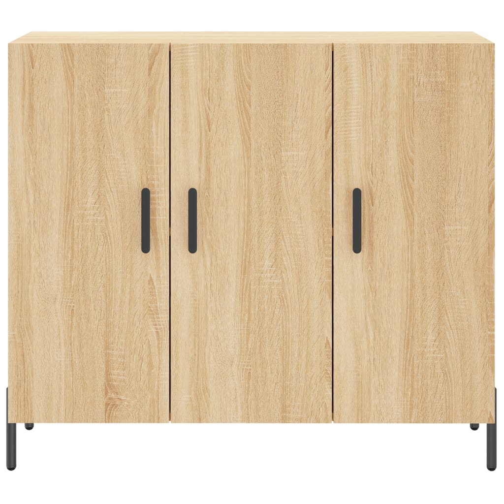 Komoda boja hrasta sonome 90x34x80 cm od konstruiranog drva