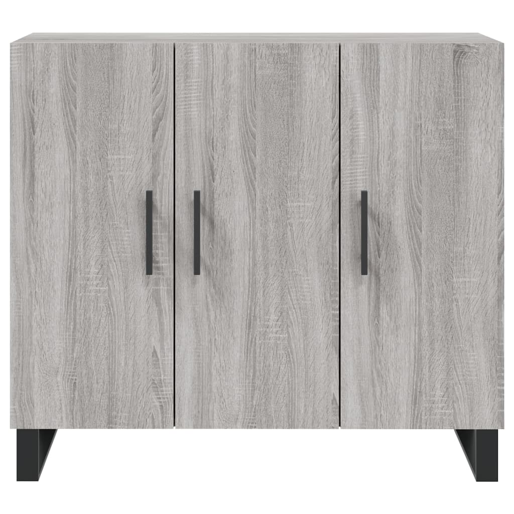 Komoda boja hrasta sonome 90 x 34 x 80 cm konstruirano drvo