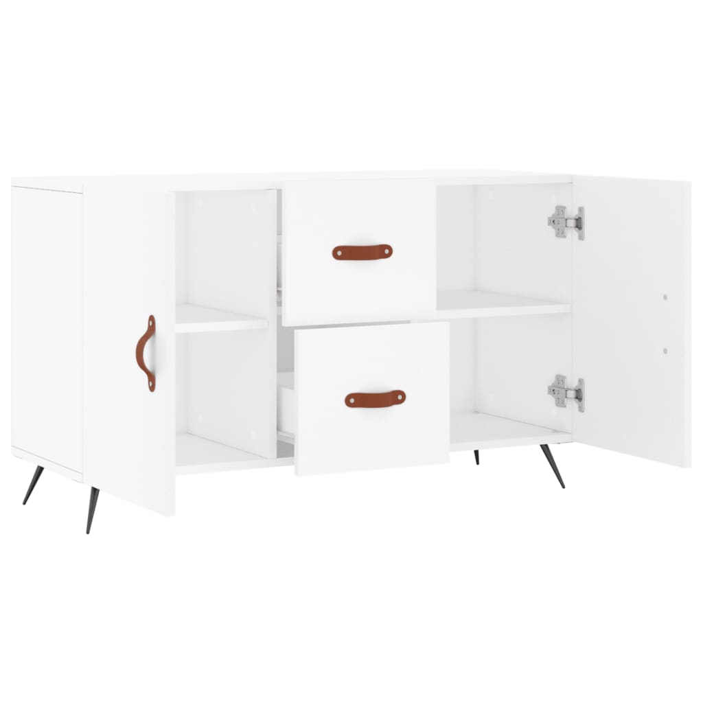 Komoda bijela 100x36x60 cm od konstruiranog drva