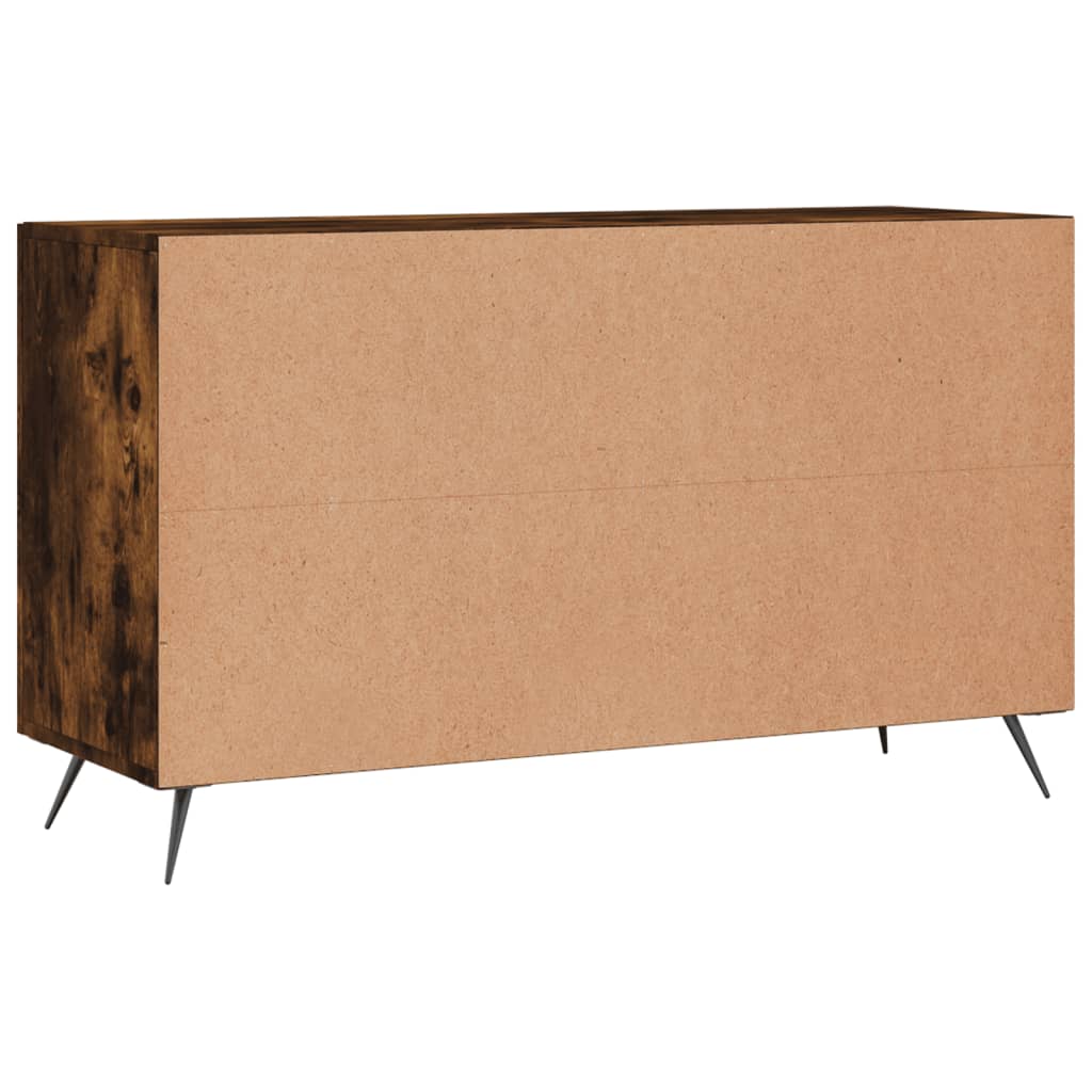 Komoda boja dimljenog hrasta 100 x 36 x 60 cm konstruirano drvo