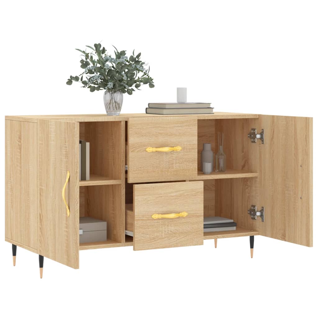 Komoda boja hrasta sonome 100x36x60 cm od konstruiranog drva