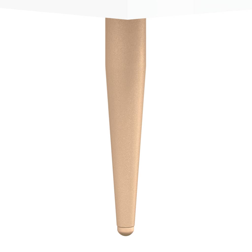 Komoda sjajna bijela 100x36x60 cm od konstruiranog drva