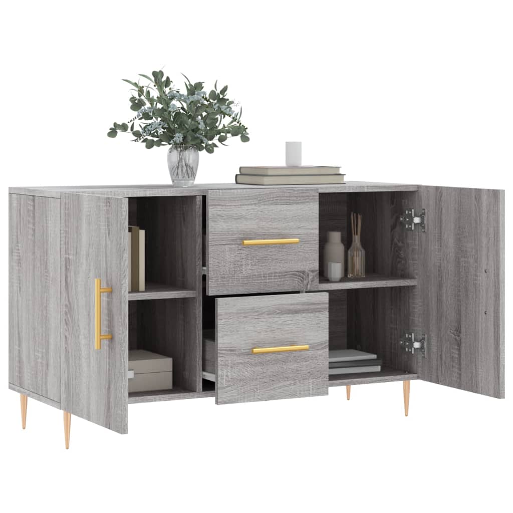 Komoda boja hrasta sonome 100 x 36 x 60 cm konstruirano drvo