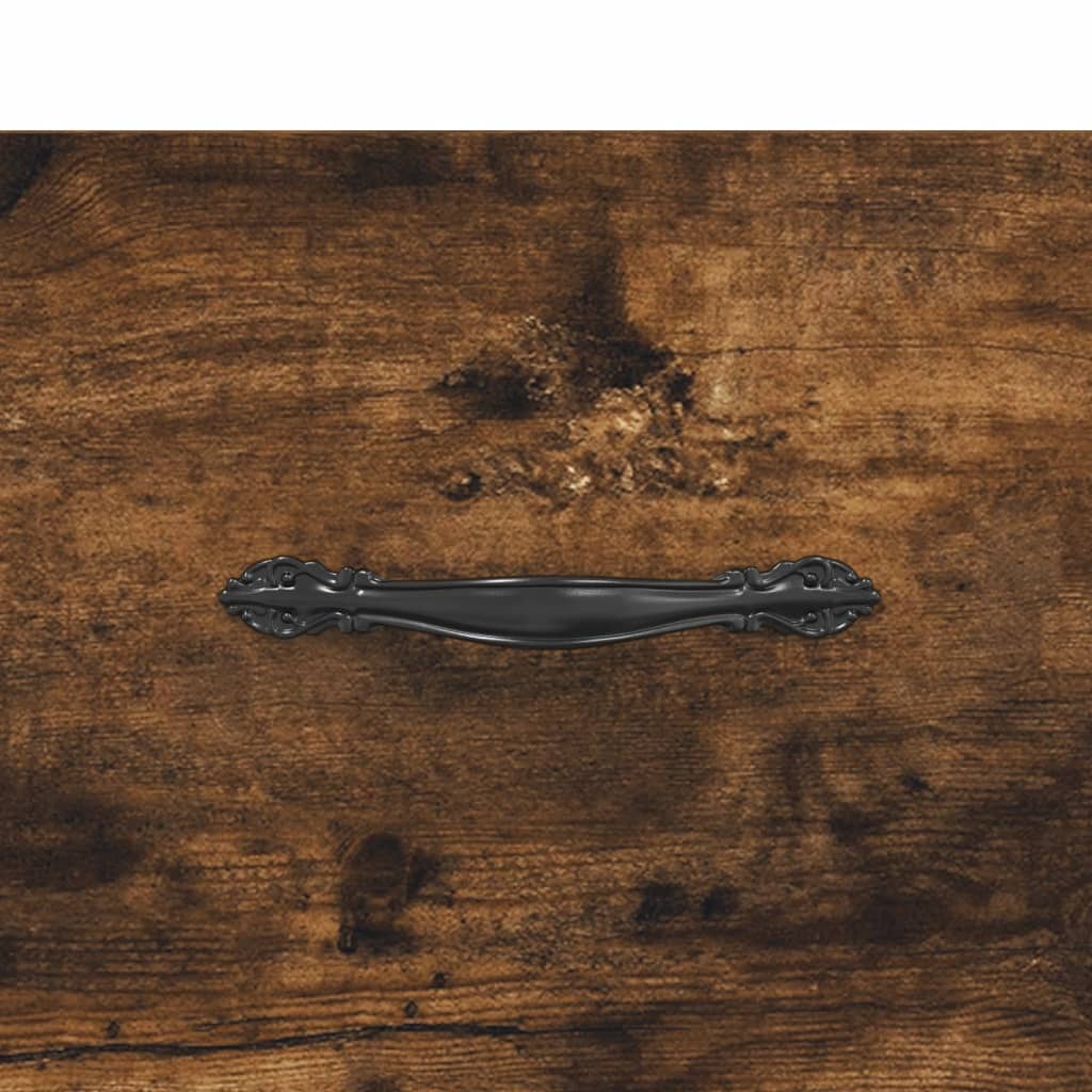 Komoda boja dimljenog hrasta 100 x 36 x 60 cm konstruirano drvo