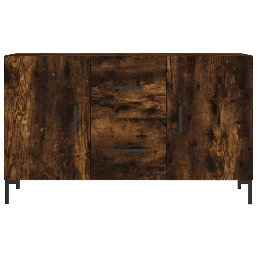 Komoda boja dimljenog hrasta 100 x 36 x 60 cm konstruirano drvo