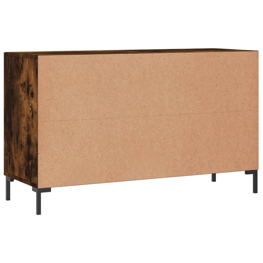 Komoda boja dimljenog hrasta 100 x 36 x 60 cm konstruirano drvo