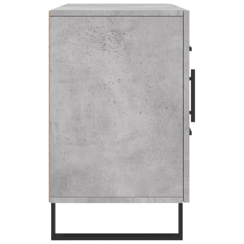 Komoda siva boja betona 100x36x60 cm od konstruiranog drva