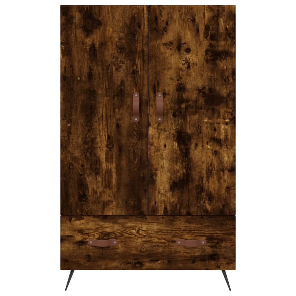 Visoka komoda boja hrasta 69,5 x 31 x 115 cm konstruirano drvo