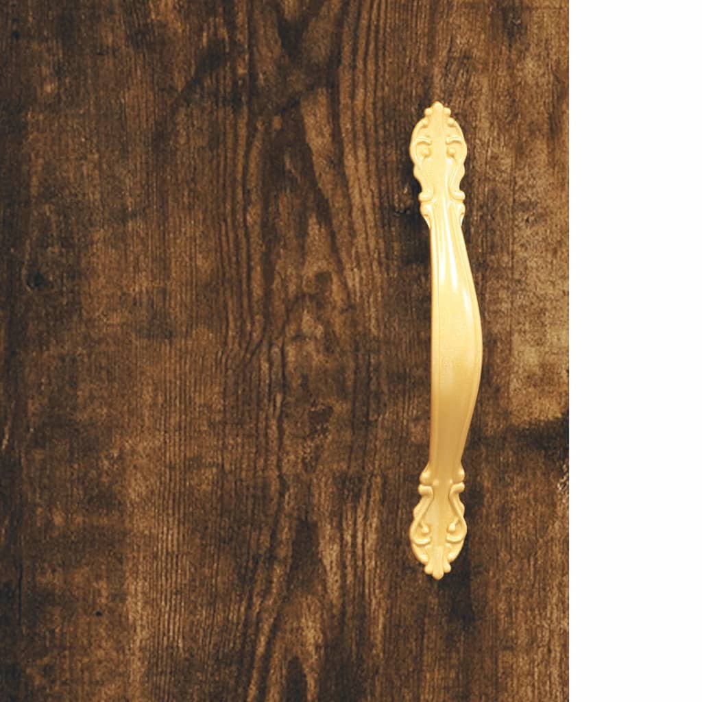 Visoka komoda boja hrasta 69,5 x 31 x 115 cm konstruirano drvo