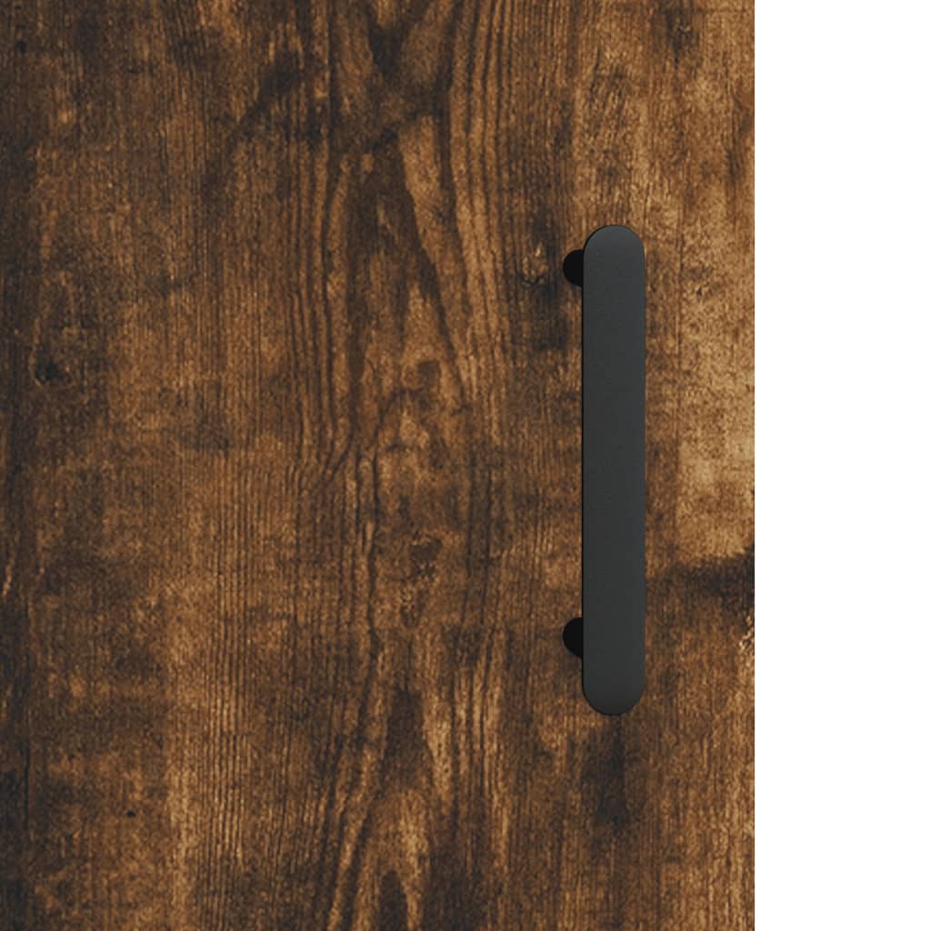 Visoka komoda boja hrasta 69,5 x 31 x 115 cm konstruirano drvo