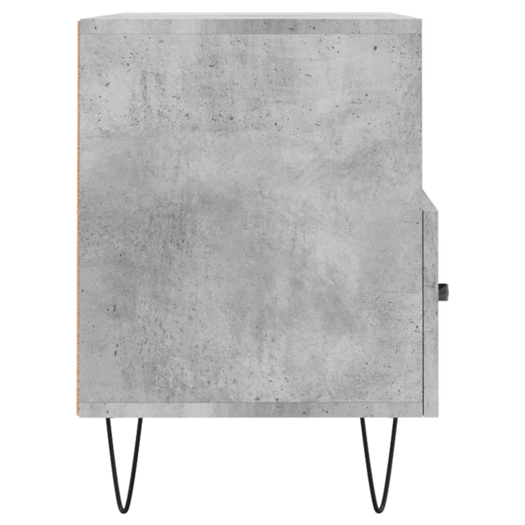TV ormarić boja betona 80 x 36 x 50 cm konstruirano drvo