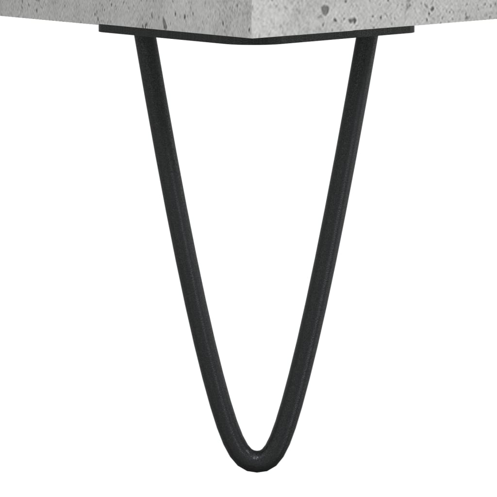 TV ormarić boja betona 80 x 36 x 50 cm konstruirano drvo