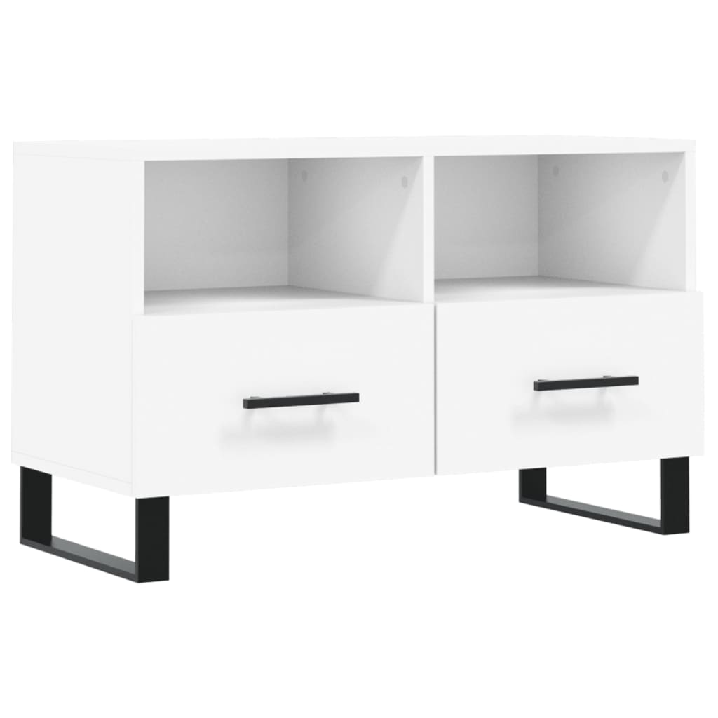 TV ormarić bijeli 80 x 36 x 50 cm od konstruiranog drva