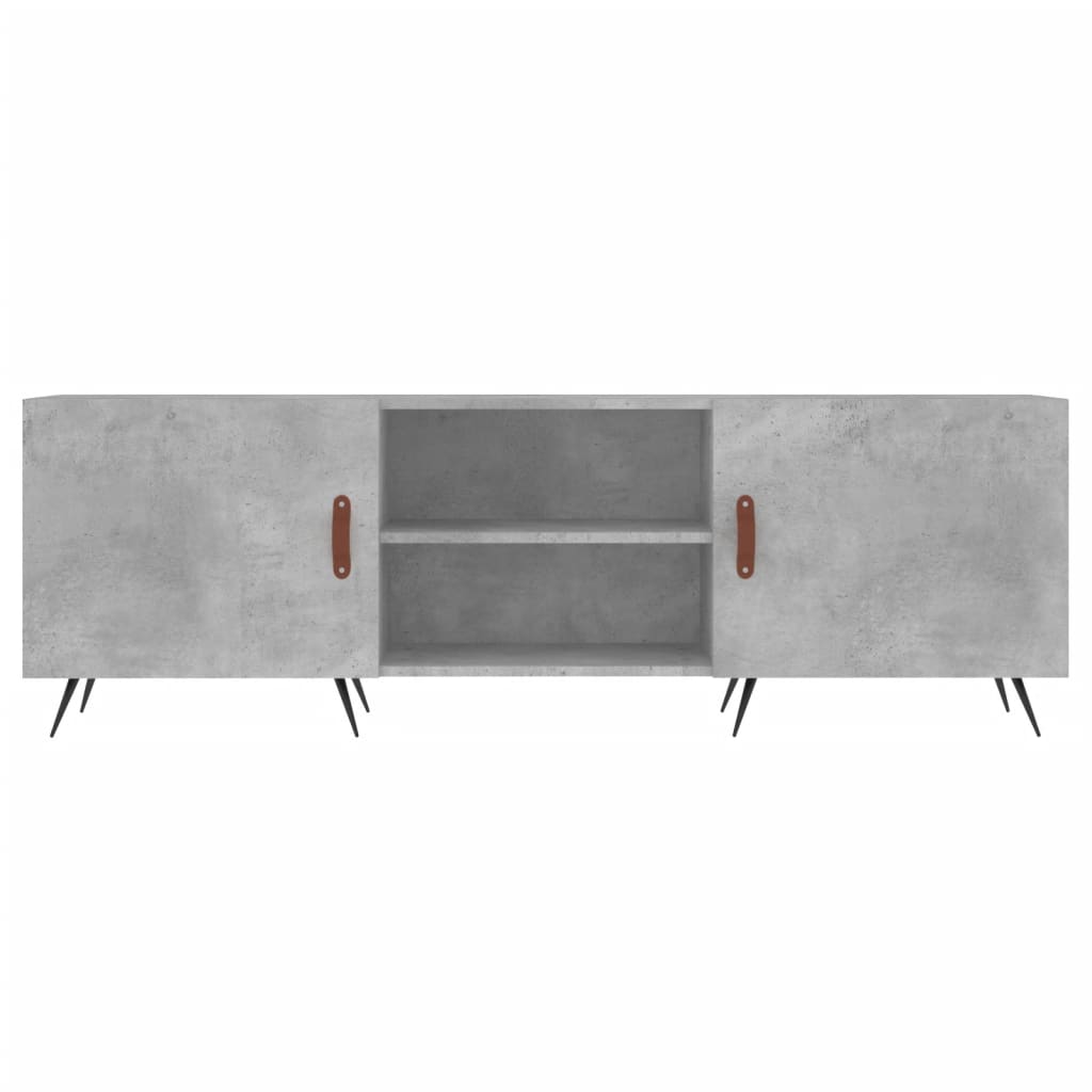 TV ormarić boja betona 150x30x50 cm od konstruiranog drva