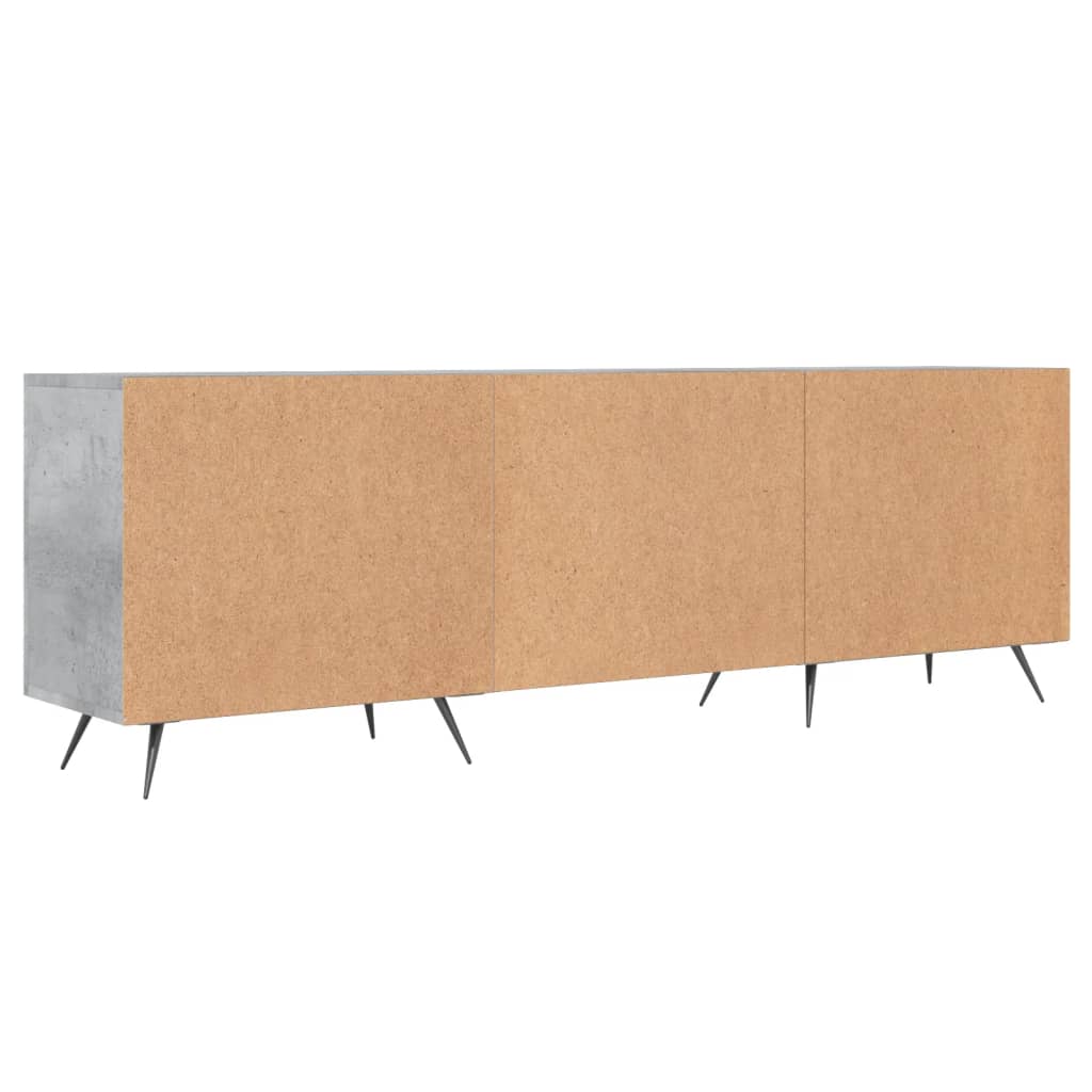 TV ormarić boja betona 150x30x50 cm od konstruiranog drva