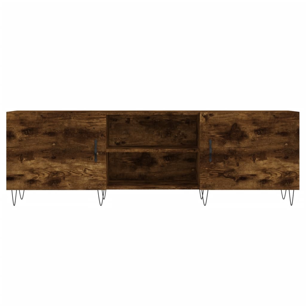 TV ormarić boja dimljenog hrasta 150x30x50 cm konstruirano drvo
