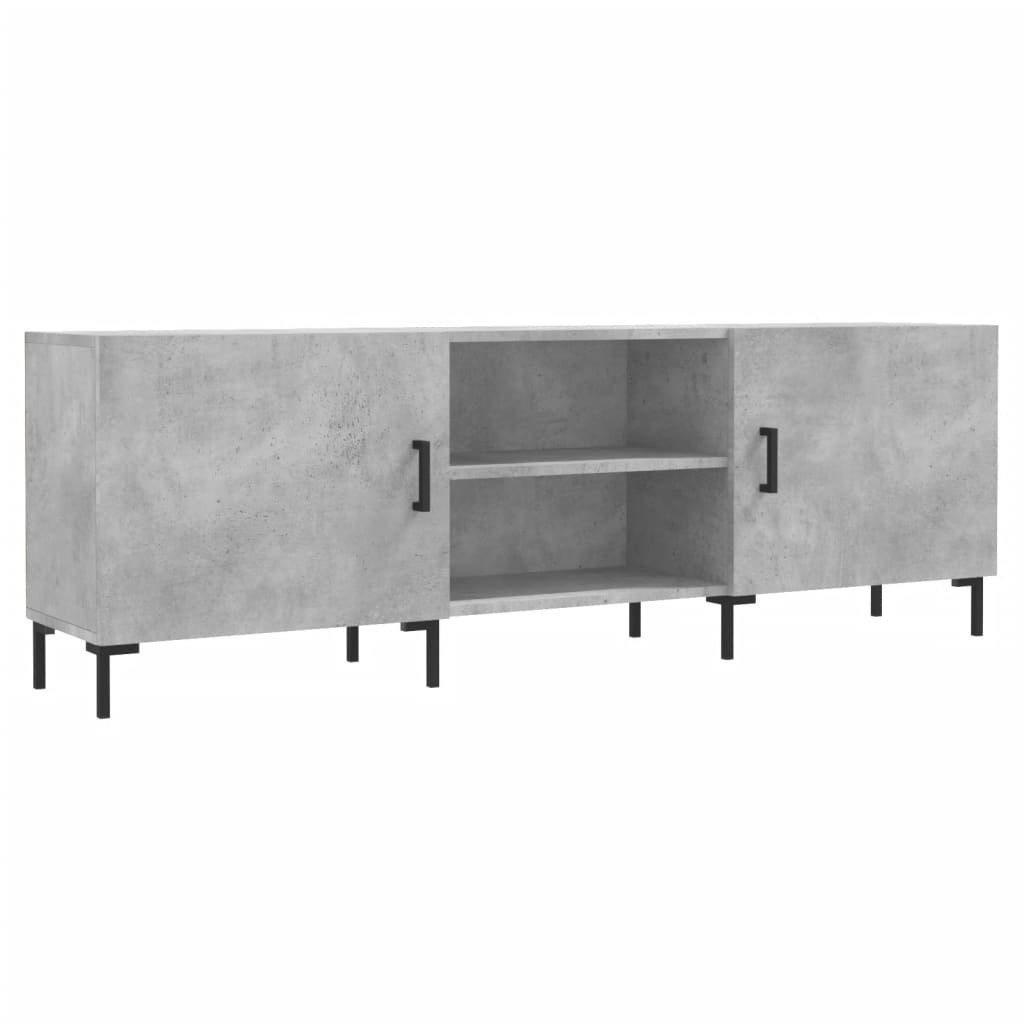 TV ormarić boja betona 150x30x50 cm od konstruiranog drva