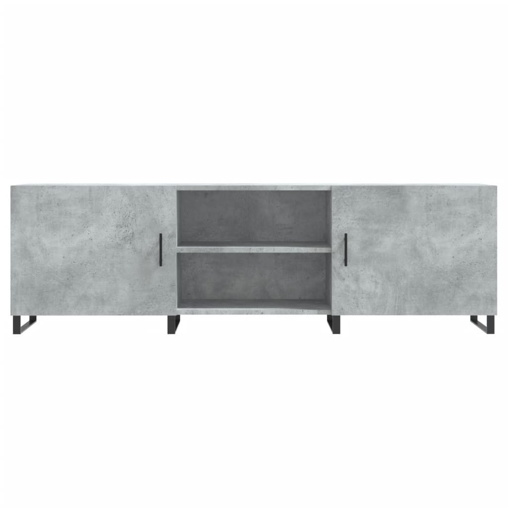 TV ormarić boja betona 150x30x50 cm od konstruiranog drva