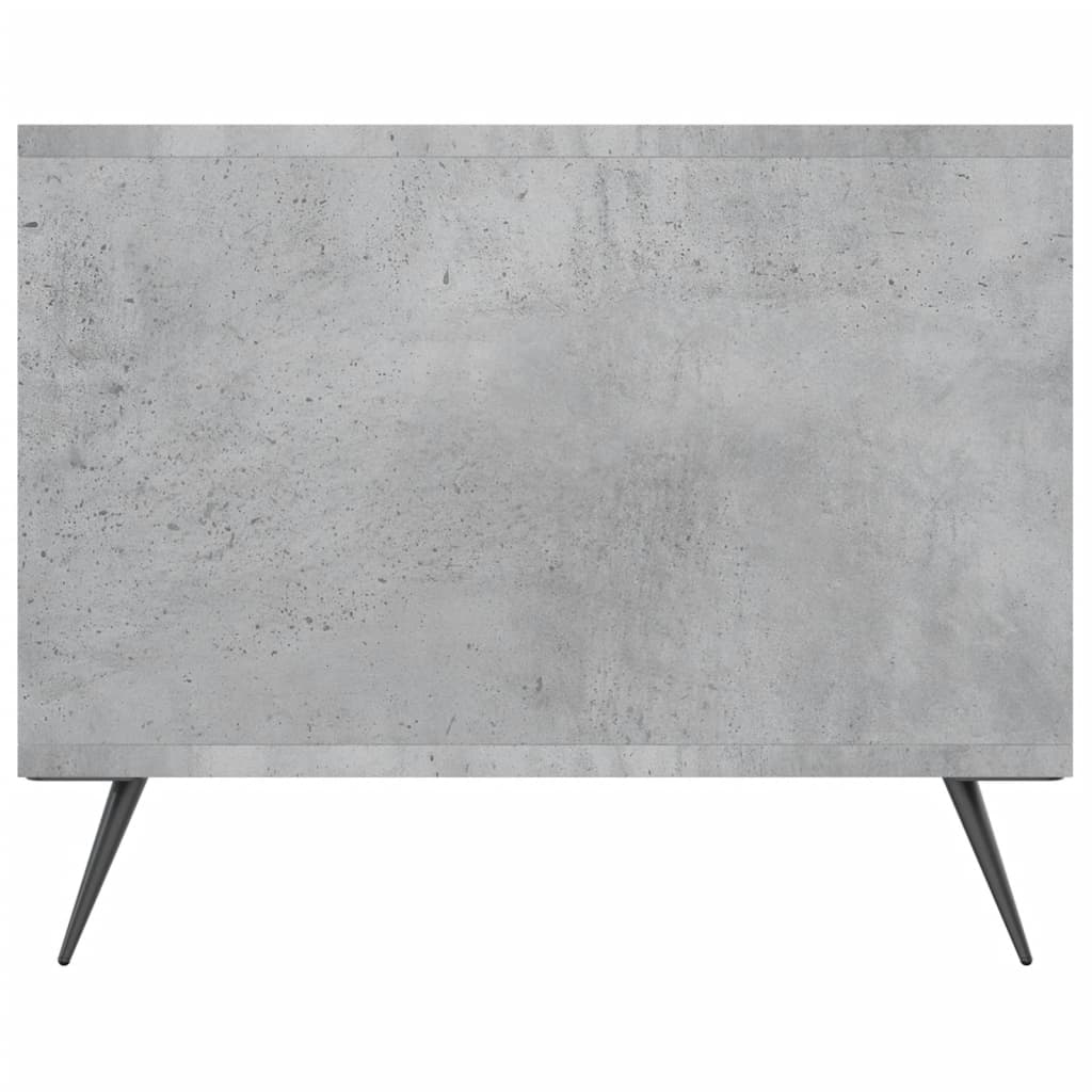 Stolić za kavu boja betona 102 x 50 x 40 cm konstruirano drvo