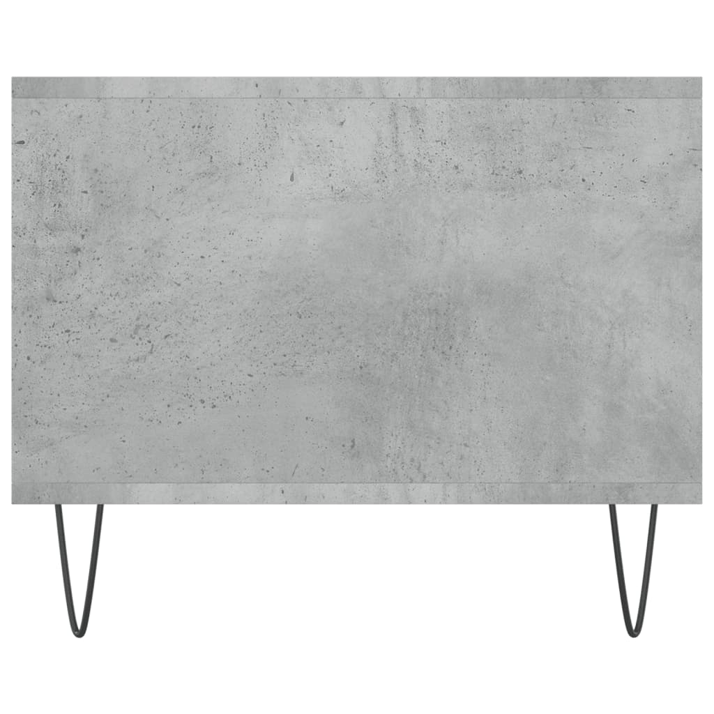 Stolić za kavu boja betona 102 x 50 x 40 cm konstruirano drvo