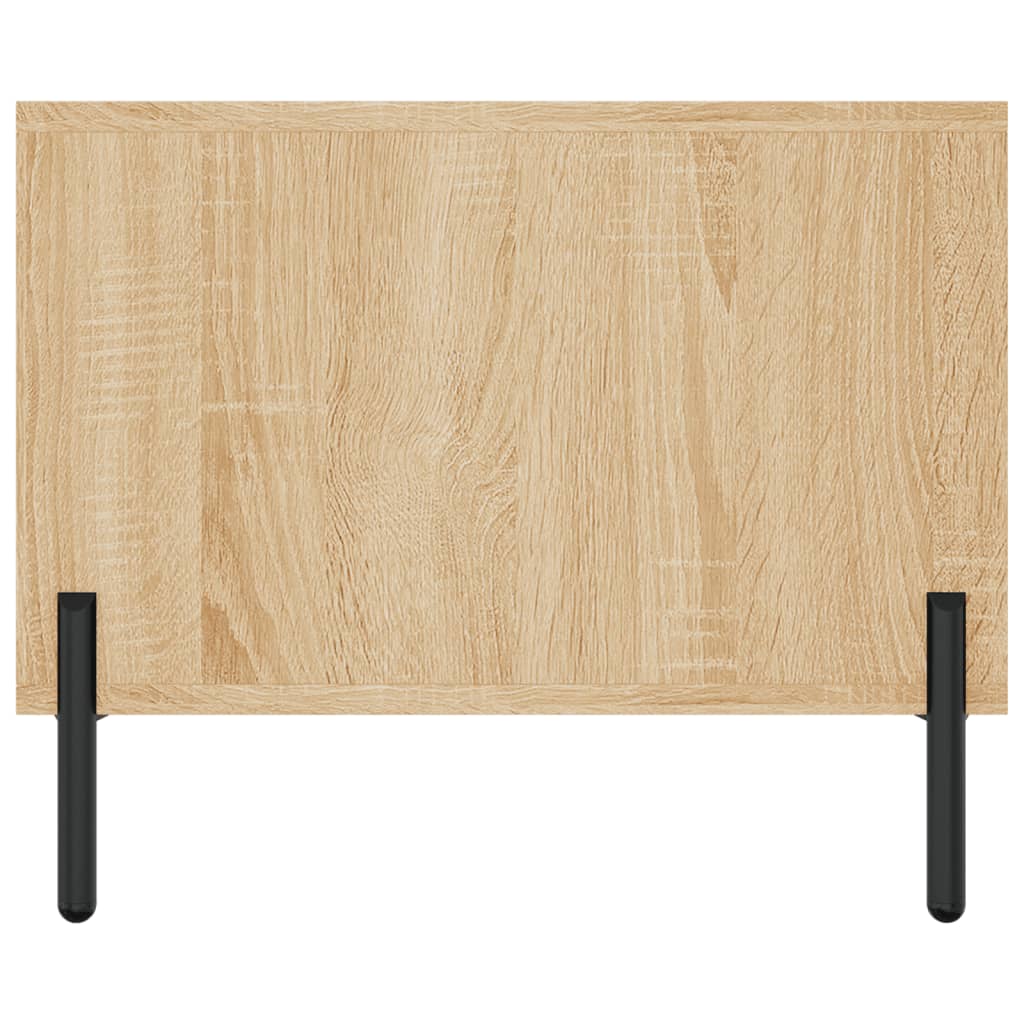 Stolić za kavu boja hrasta 102 x 50 x 40 cm konstruirano drvo