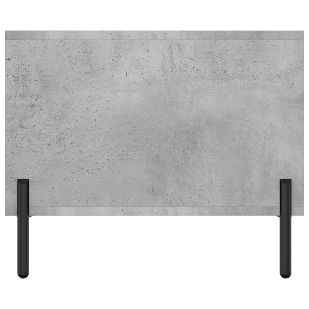 Stolić za kavu boja betona 102 x 50 x 40 cm konstruirano drvo