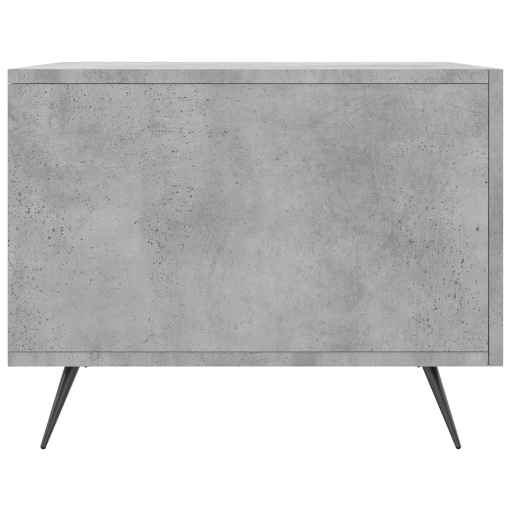 Stolići za kavu 2 kom Siva betona 50x50x40 cm konstruirano drvo