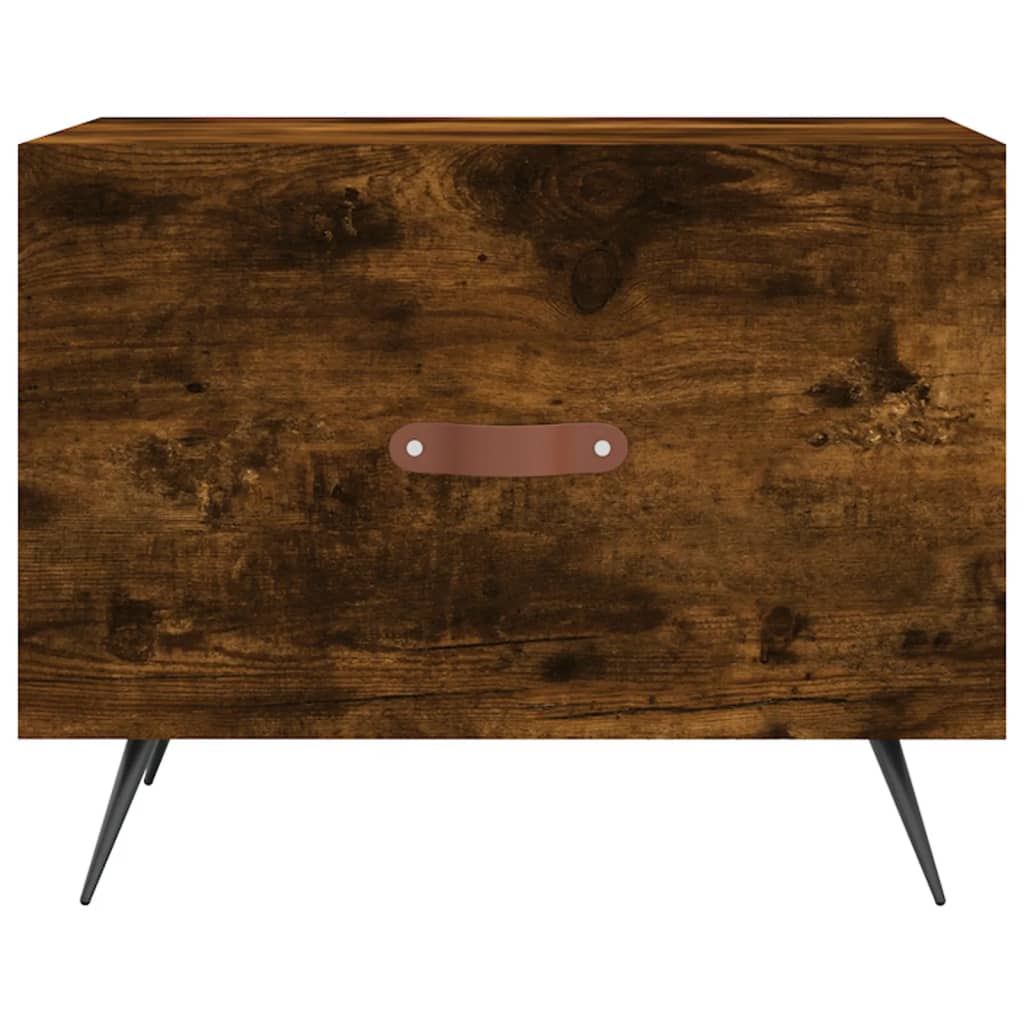 Stolić za kavu boja hrasta 50 x 50 x 40 cm konstruirano drvo