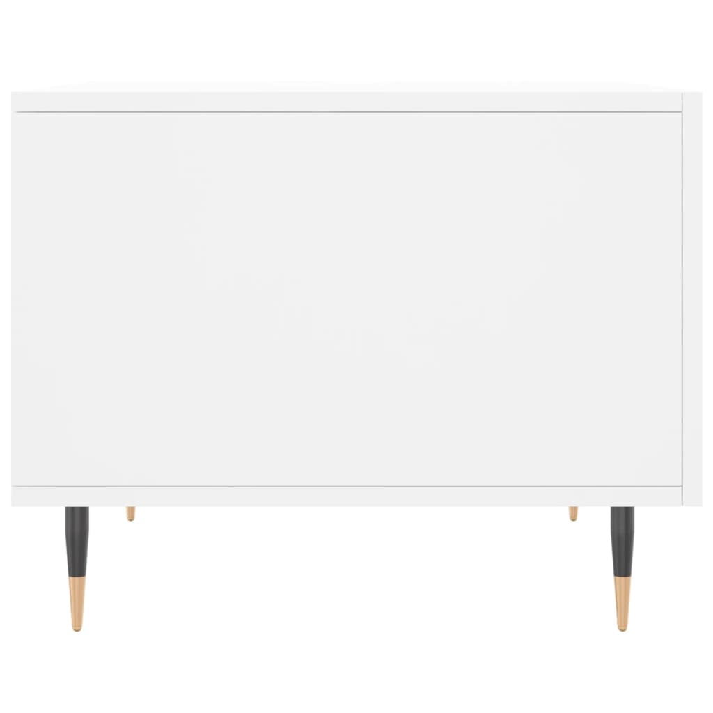 Stolići za kavu 2 kom bijeli 50x50x40 cm od konstruiranog drva