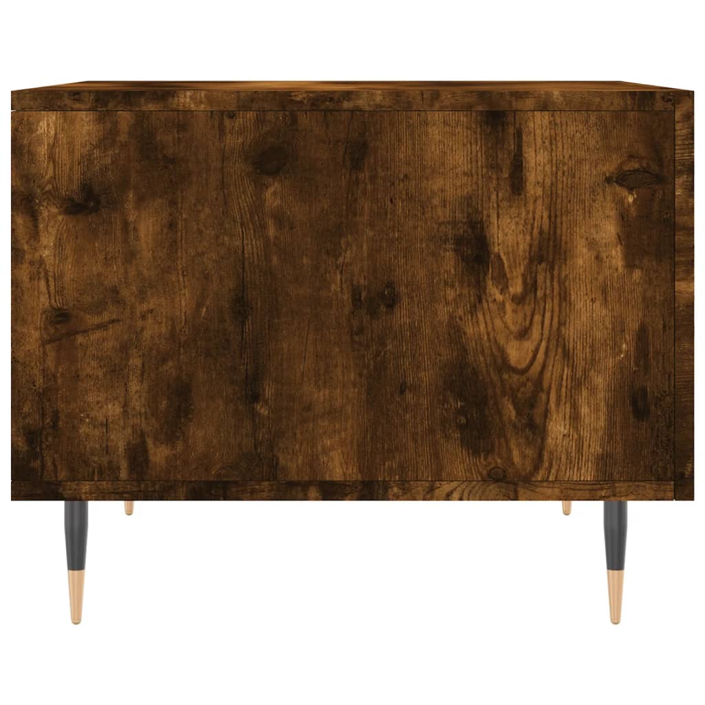 Stolići za kavu 2 kom boja hrasta 50x50x40 cm konstruirano drvo