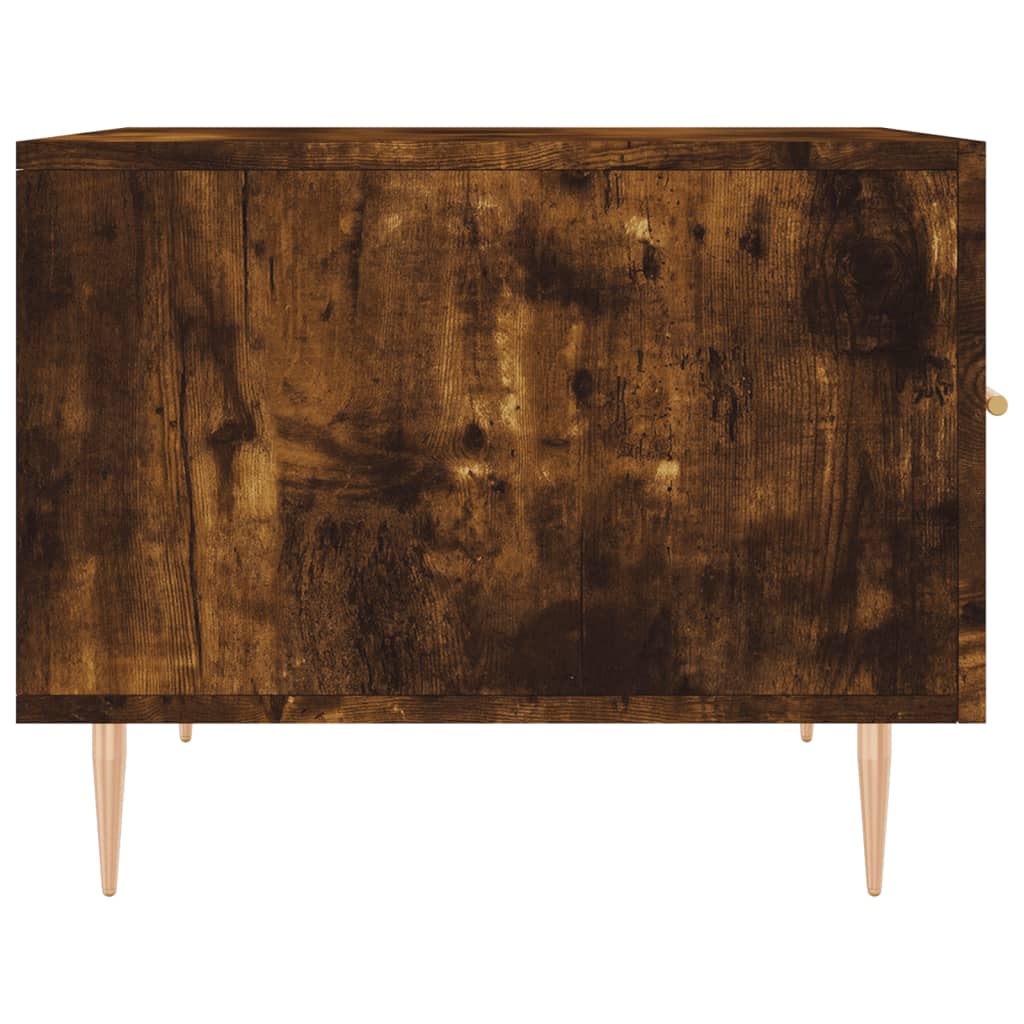 Stolići za kavu 2 kom boja hrasta 50x50x40 cm konstruirano drvo