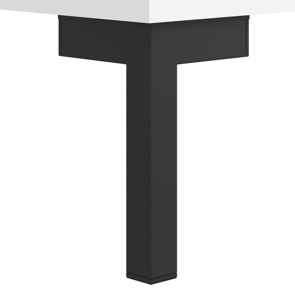 Stolići za kavu 2 kom bijeli 50x50x40 cm od konstruiranog drva