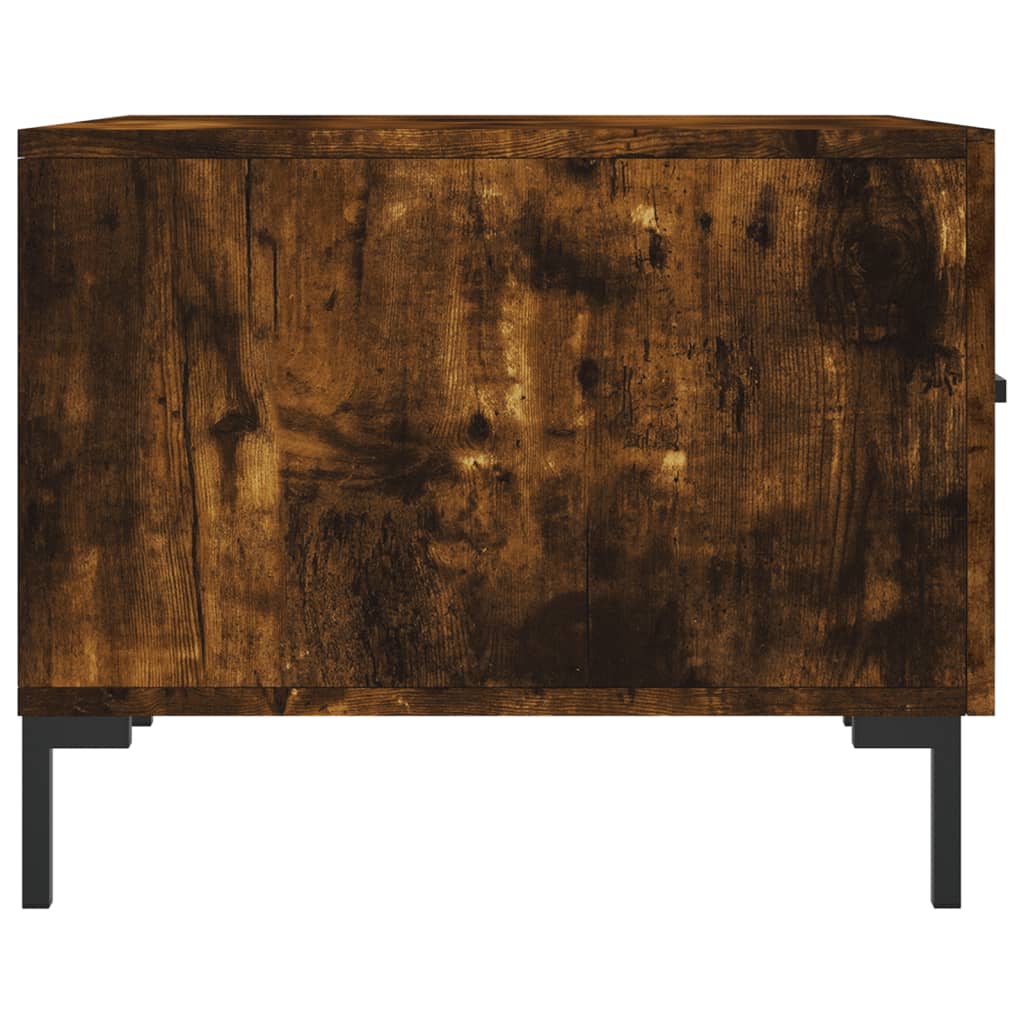 Stolići za kavu 2 kom boja hrasta 50x50x40 cm konstruirano drvo