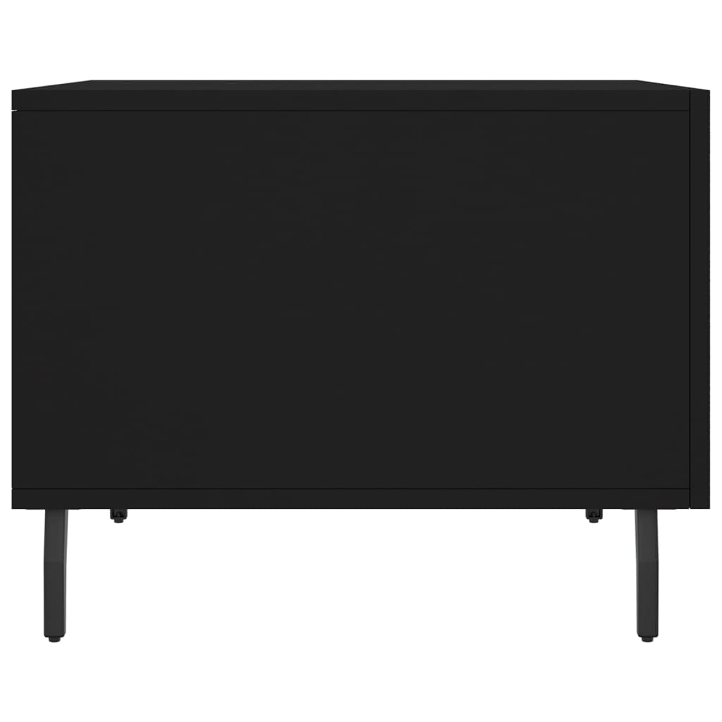 Stolići za kavu 2 kom crni 50x50x40 cm od konstruiranog drva