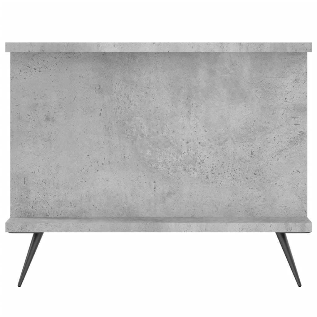 Stolić za kavu boja betona 90 x 50 x 40 cm konstruirano drvo