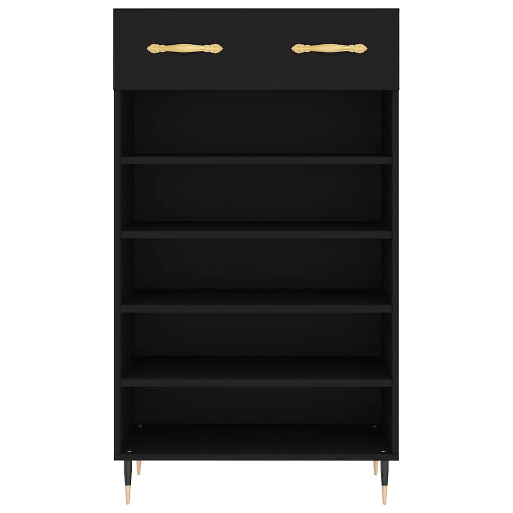Ormarić za cipele crni 60 x 35 x 105 cm od konstruiranog drva