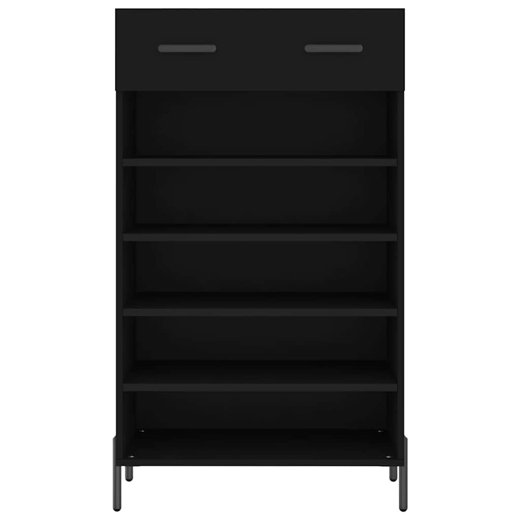Ormarić za cipele crni 60 x 35 x 105 cm od konstruiranog drva