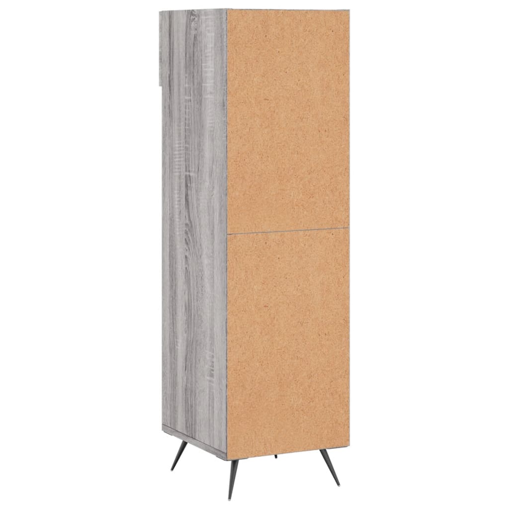 Ormarić za cipele boja hrasta 30x35x105 cm konstruirano drvo