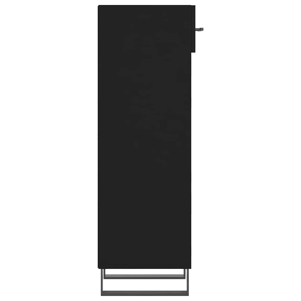 Ormarić za cipele crni 30 x 35 x 105 cm od konstruiranog drva