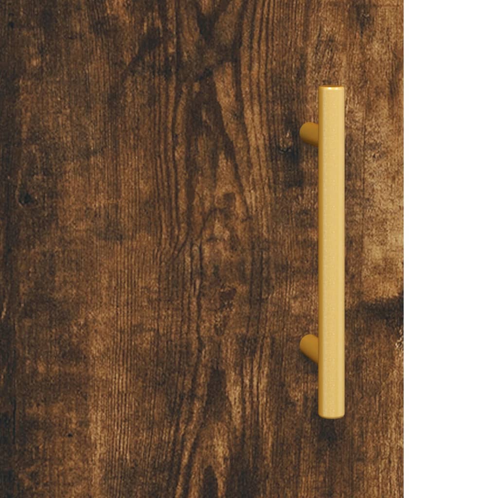 Visoka komoda boja hrasta 69,5 x 31 x 115 cm konstruirano drvo