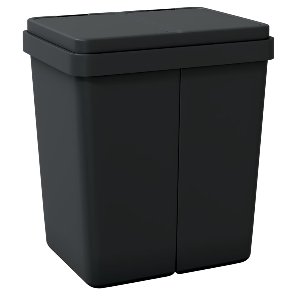 Dvostruka kanta antracit 2 x 25 L