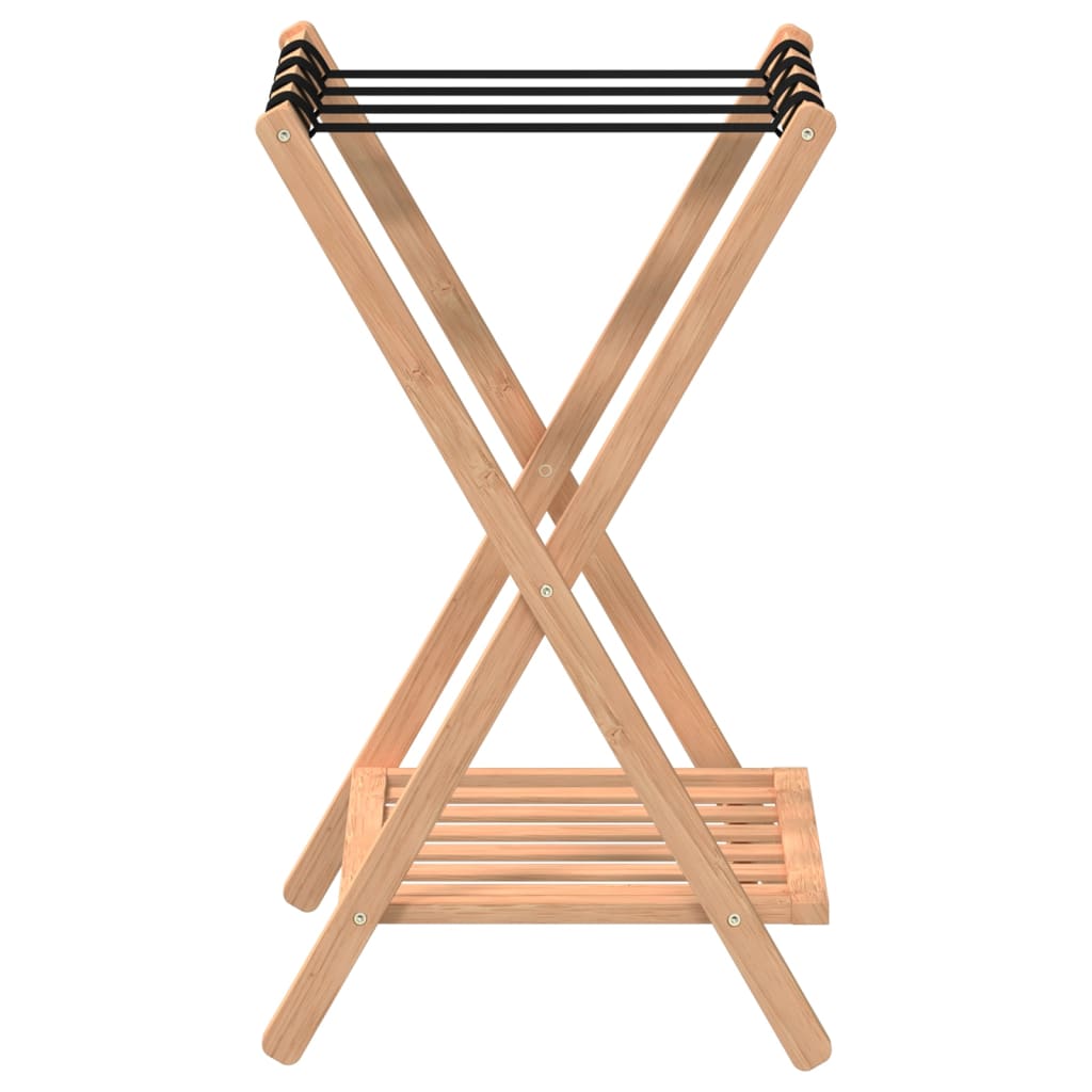 Stalak za prtljagu 68 x 38 x 58 cm od bambusa