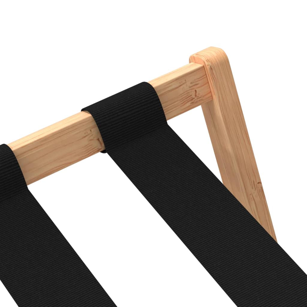 Stalak za prtljagu 68 x 38 x 58 cm od bambusa
