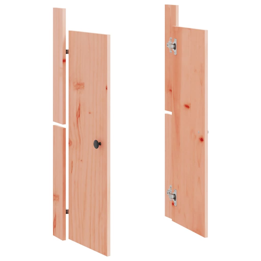 Vanjska kuhinjska vrata MEPPEL 2 kom 50x9x82 cm masivne drva duglazije